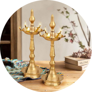 Brass Lamp Seva