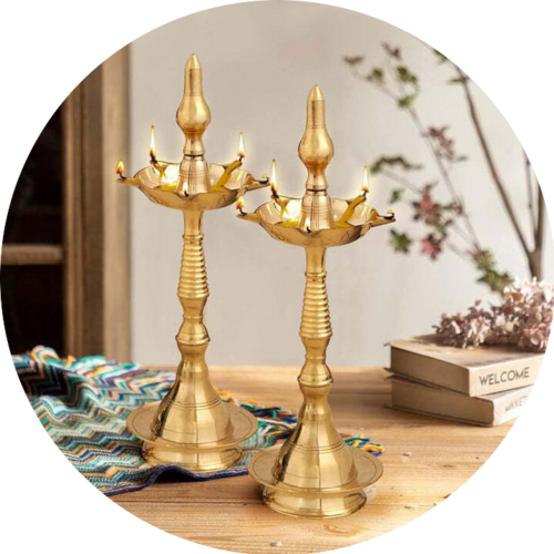 Brass Lamp Seva